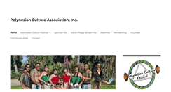 Desktop Screenshot of polynesiancultureassociation.com